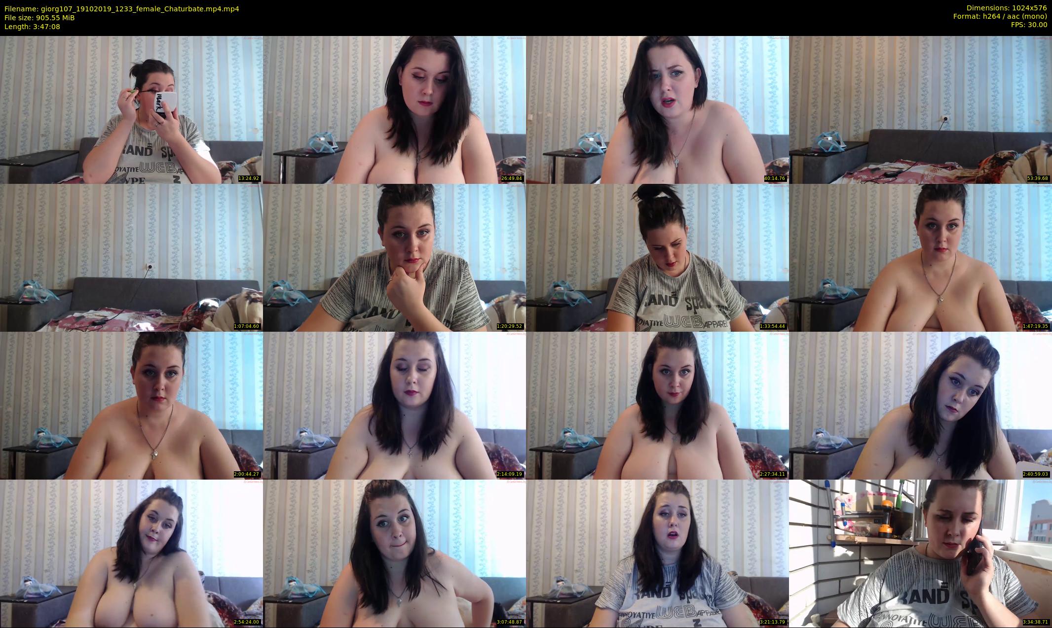 giorg107 — 228 minute Chaturbate couple cam show recording, 480p, Oct 19, 2019