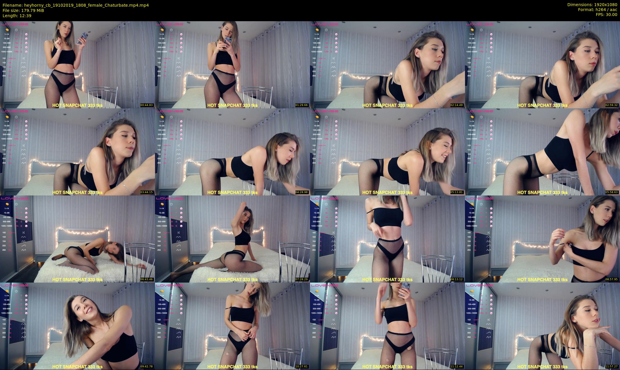 heyhorny_cb — 13 minute Chaturbate couple cam show recording, 1080p, Oct 19, 2019
