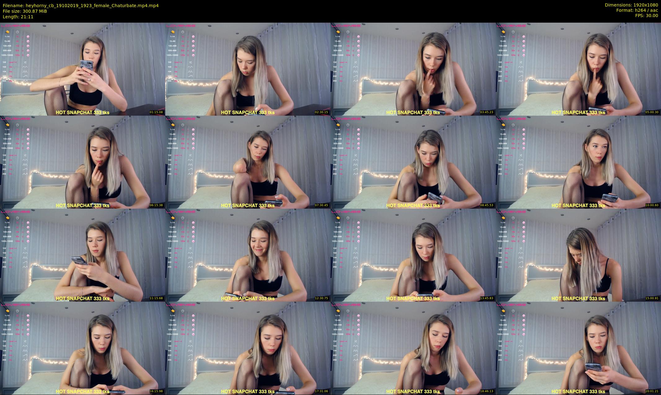 heyhorny_cb — 22 minute Chaturbate couple cam show recording, 1080p, Oct 19, 2019