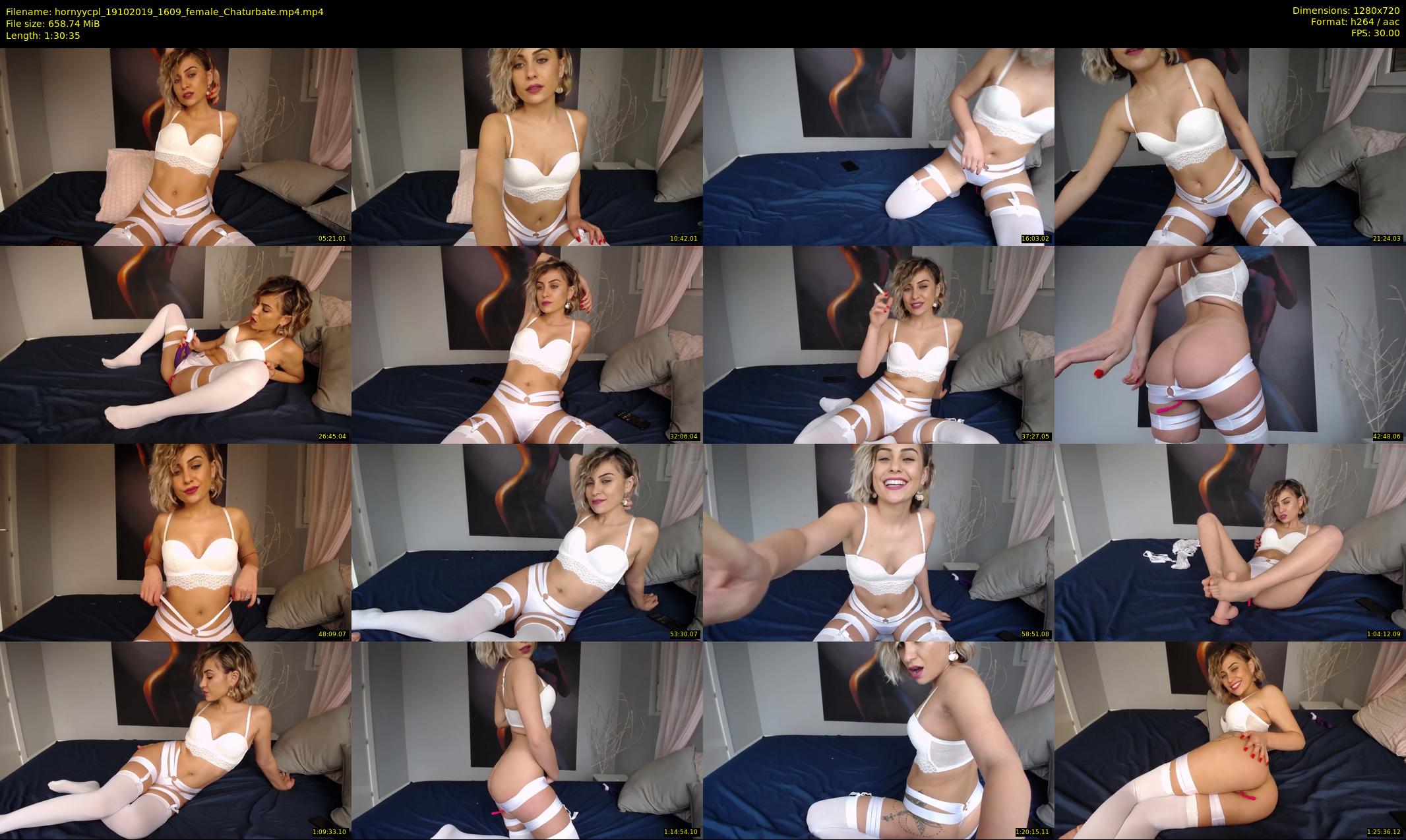 hornyycpl — 91 minute Chaturbate couple cam show recording, 720p, Oct 19, 2019