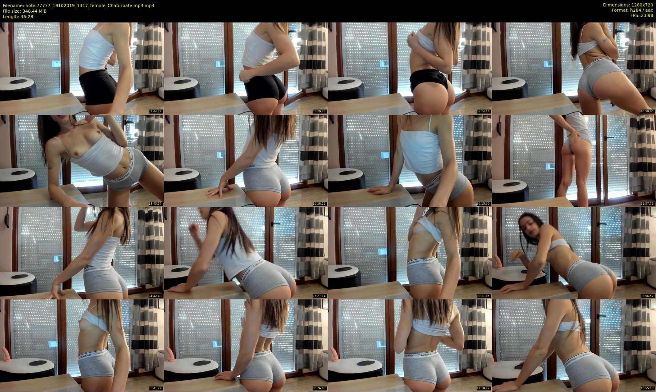 hotel77777 — 47 minute Chaturbate female cam show recording, 720p, Oct 19, 2019