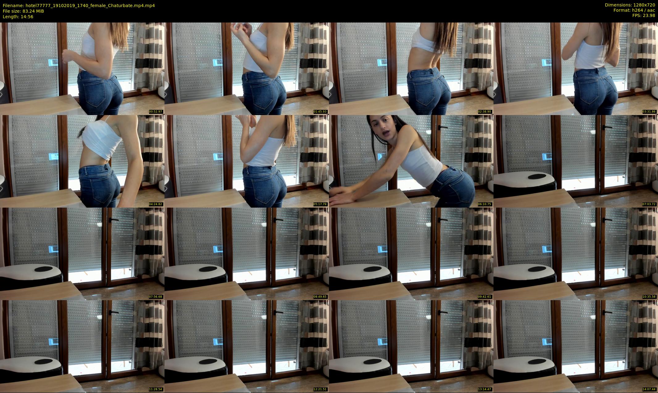 hotel77777 — 15 minute Chaturbate female cam show recording, 720p, Oct 19, 2019