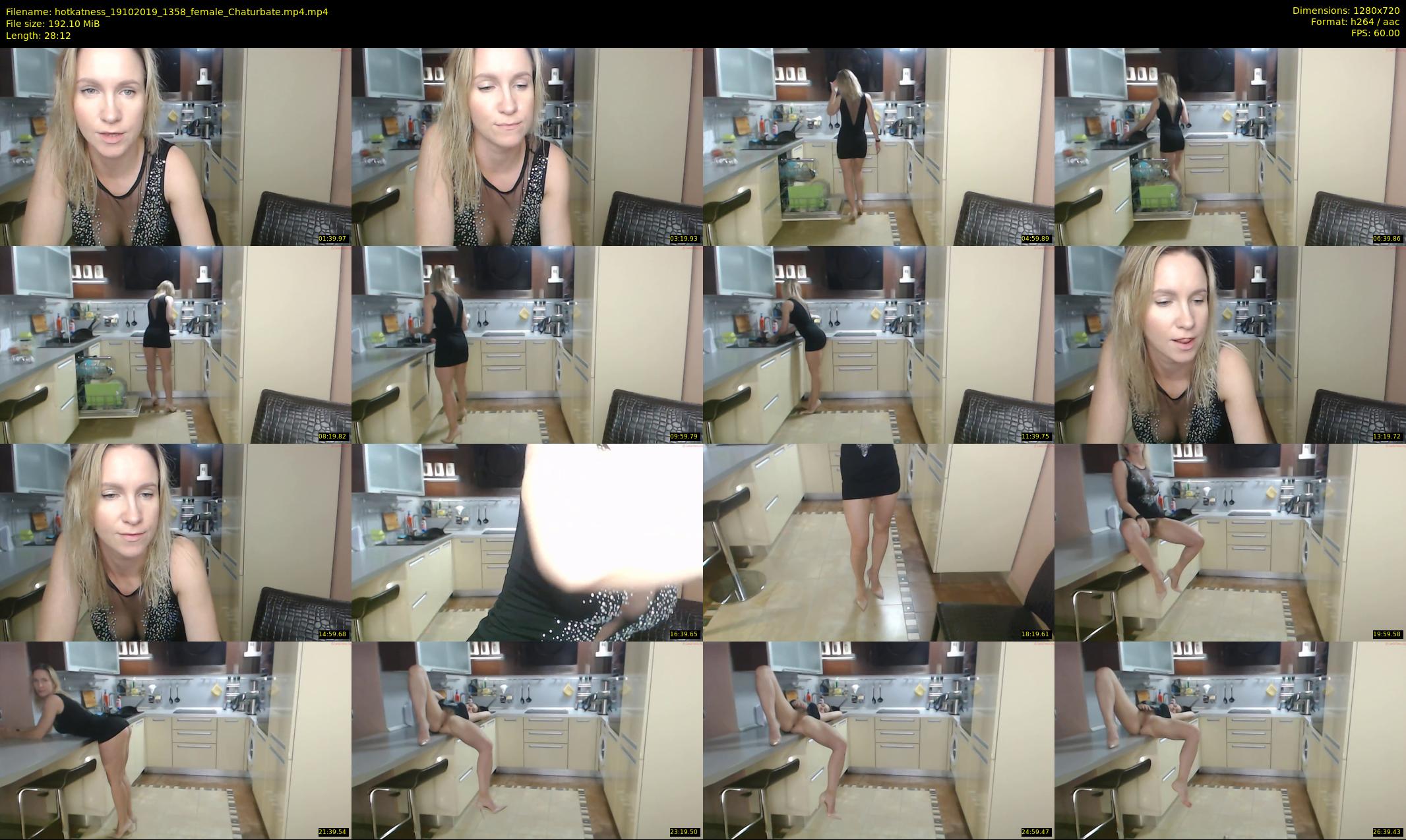 hotkatness — 29 minute Chaturbate female cam show recording, 720p, Oct 19, 2019