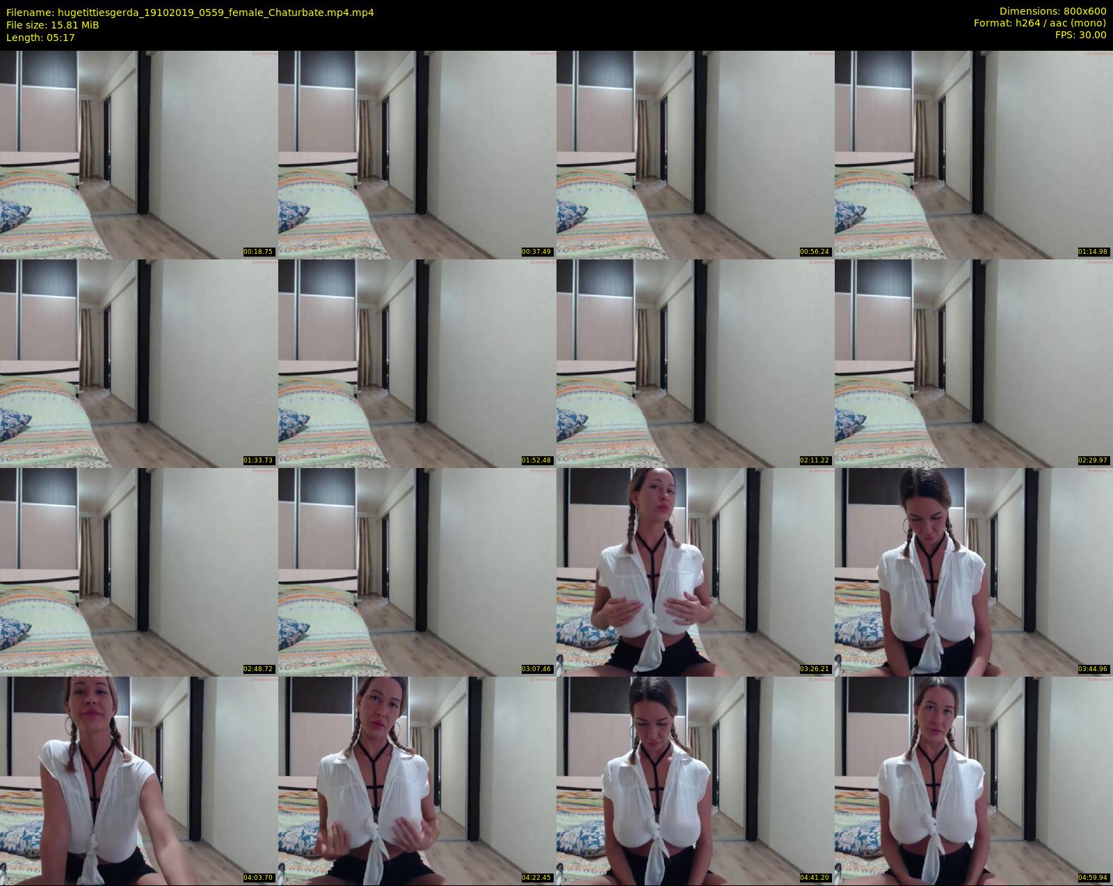 hugetittiesgerda — 6 minute Chaturbate female cam show recording, 480p, Oct 19, 2019