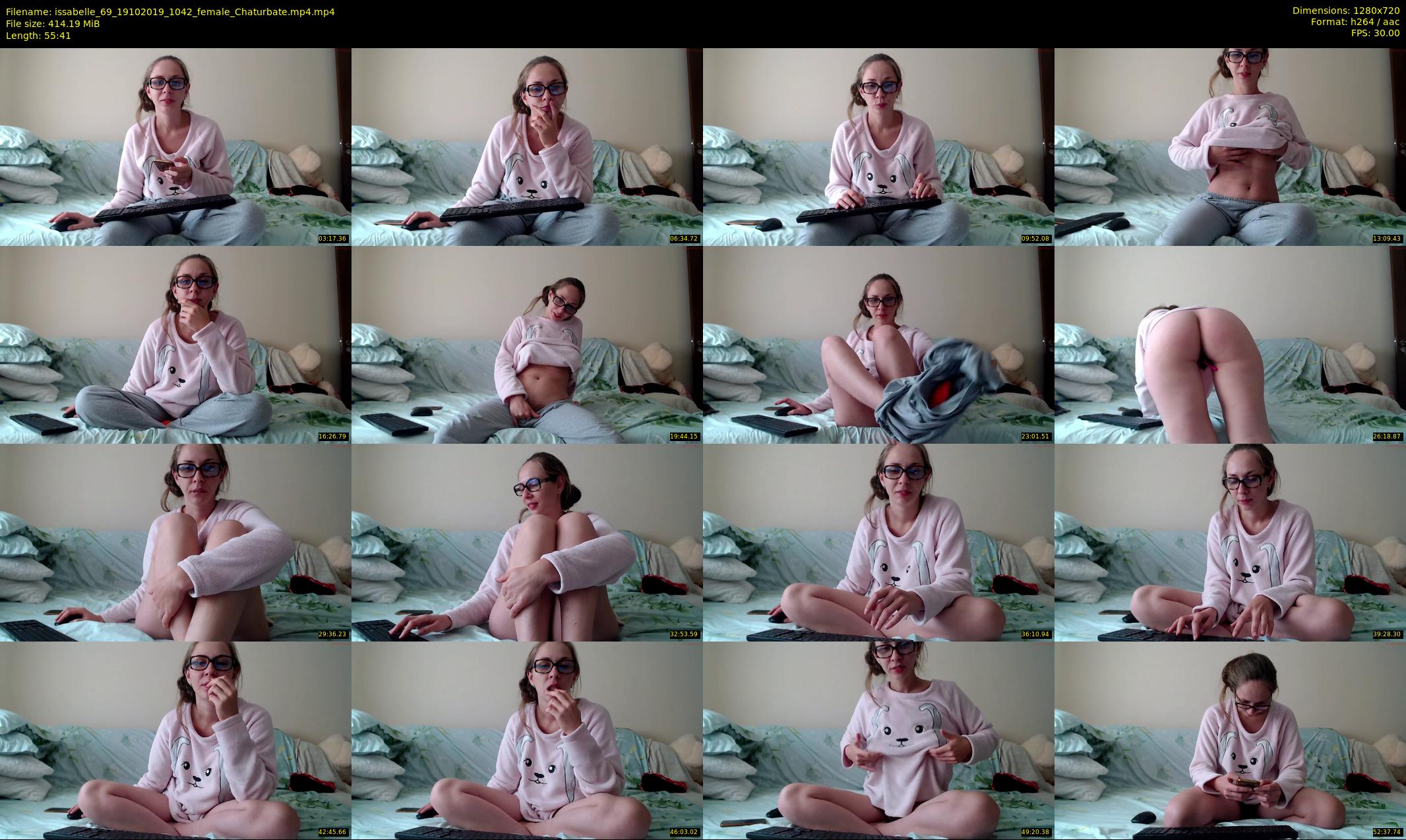 issabelle_69 — 56 minute Chaturbate couple cam show recording, 720p, Oct 19, 2019