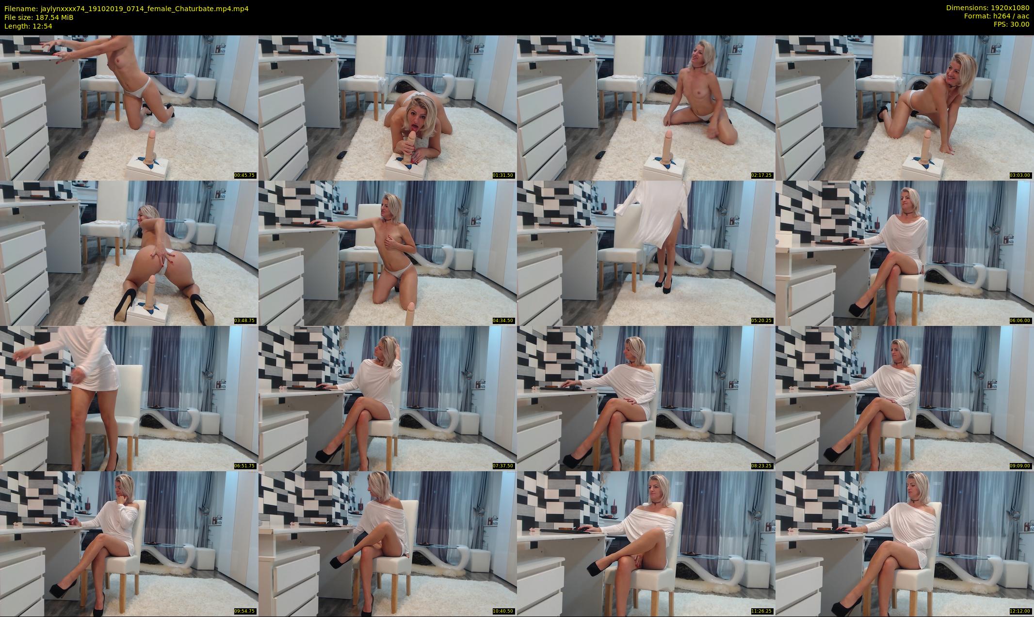jaylynxxxx74 — 13 minute Chaturbate female cam show recording, 1080p, Oct 19, 2019