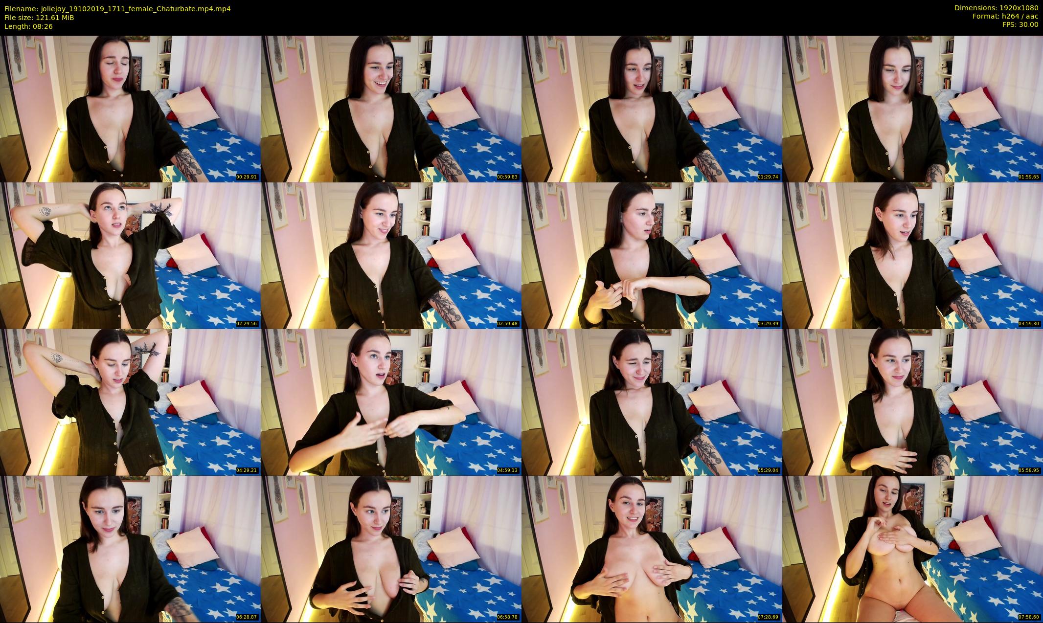 joliejoy — 9 minute Chaturbate female cam show recording, 1080p, Oct 19, 2019