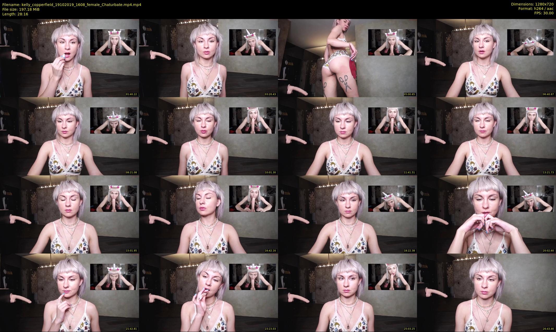 kelly_copperfield — 29 minute Chaturbate female cam show recording, 720p, Oct 19, 2019