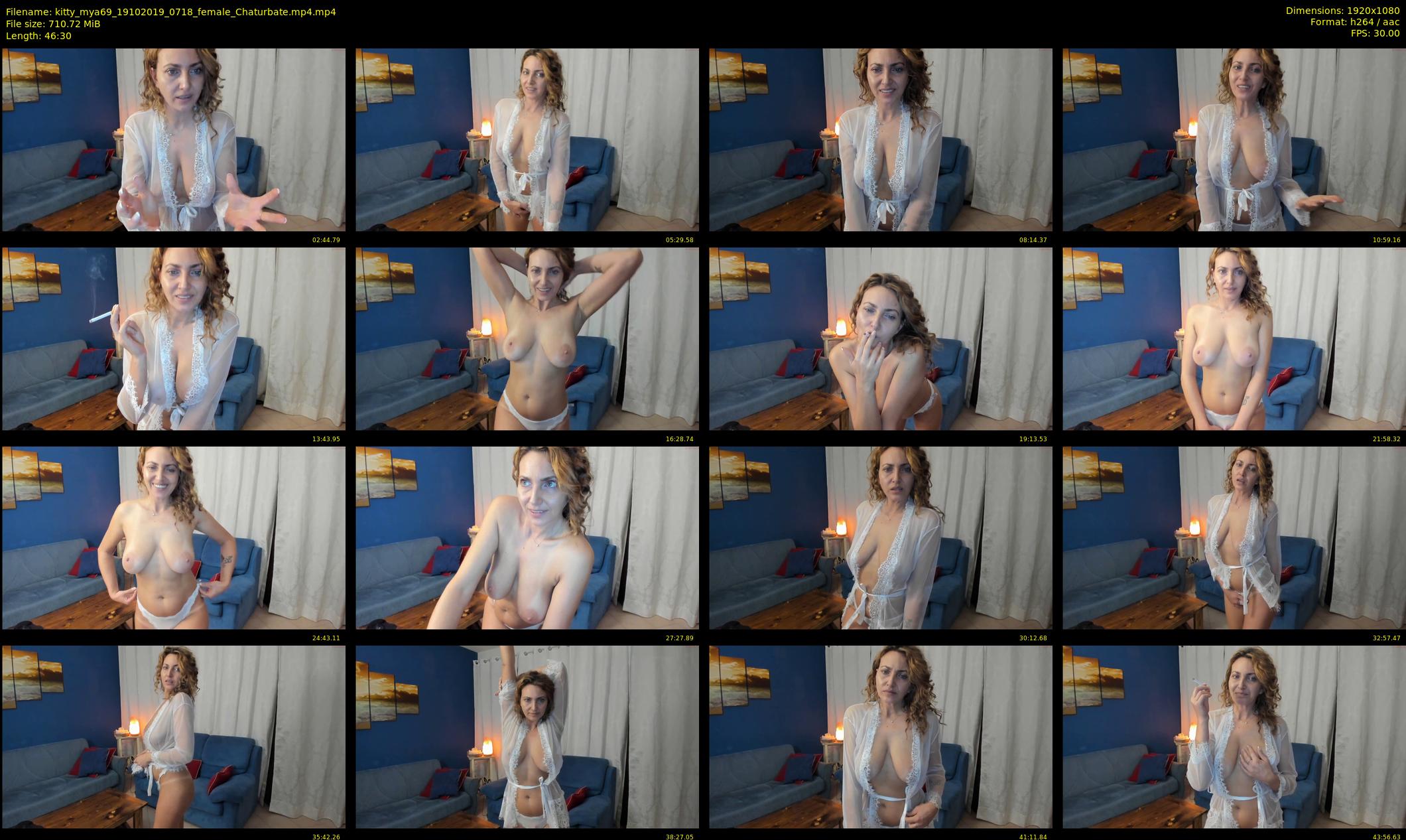 kitty_mya69 — 47 minute Chaturbate female cam show recording, 1080p, Oct 19, 2019