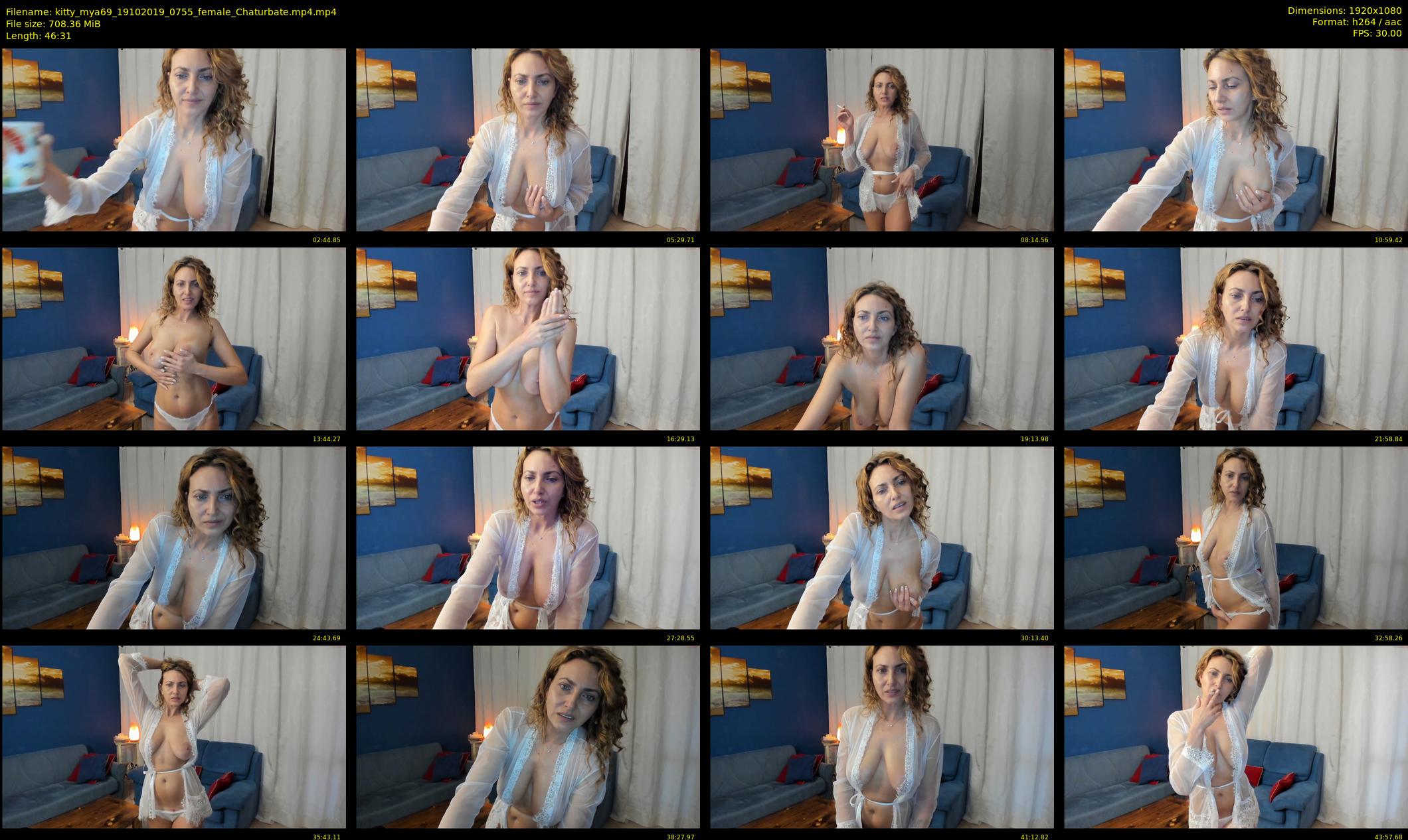 kitty_mya69 — 47 minute Chaturbate female cam show recording, 1080p, Oct 19, 2019