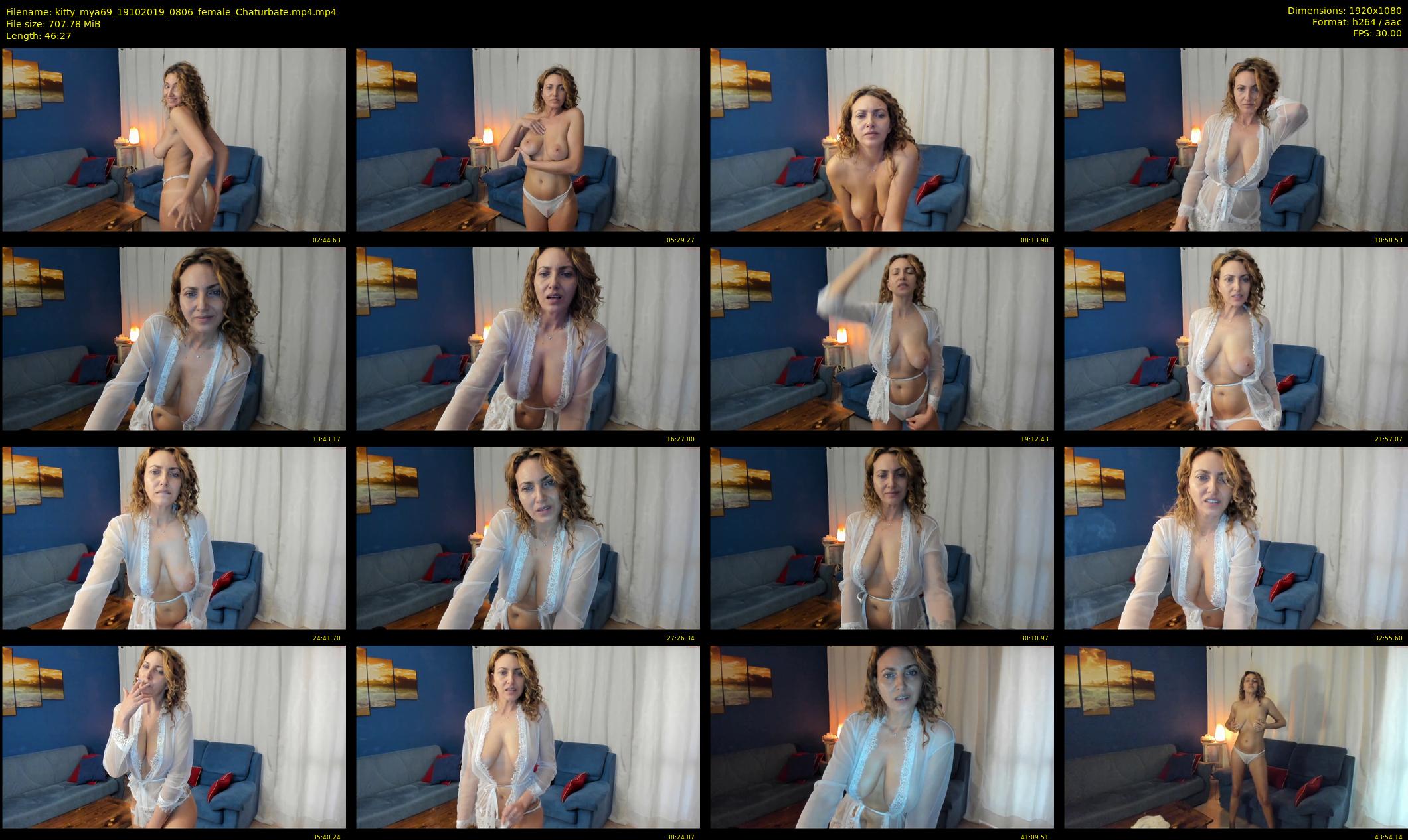 kitty_mya69 — 47 minute Chaturbate female cam show recording, 1080p, Oct 19, 2019