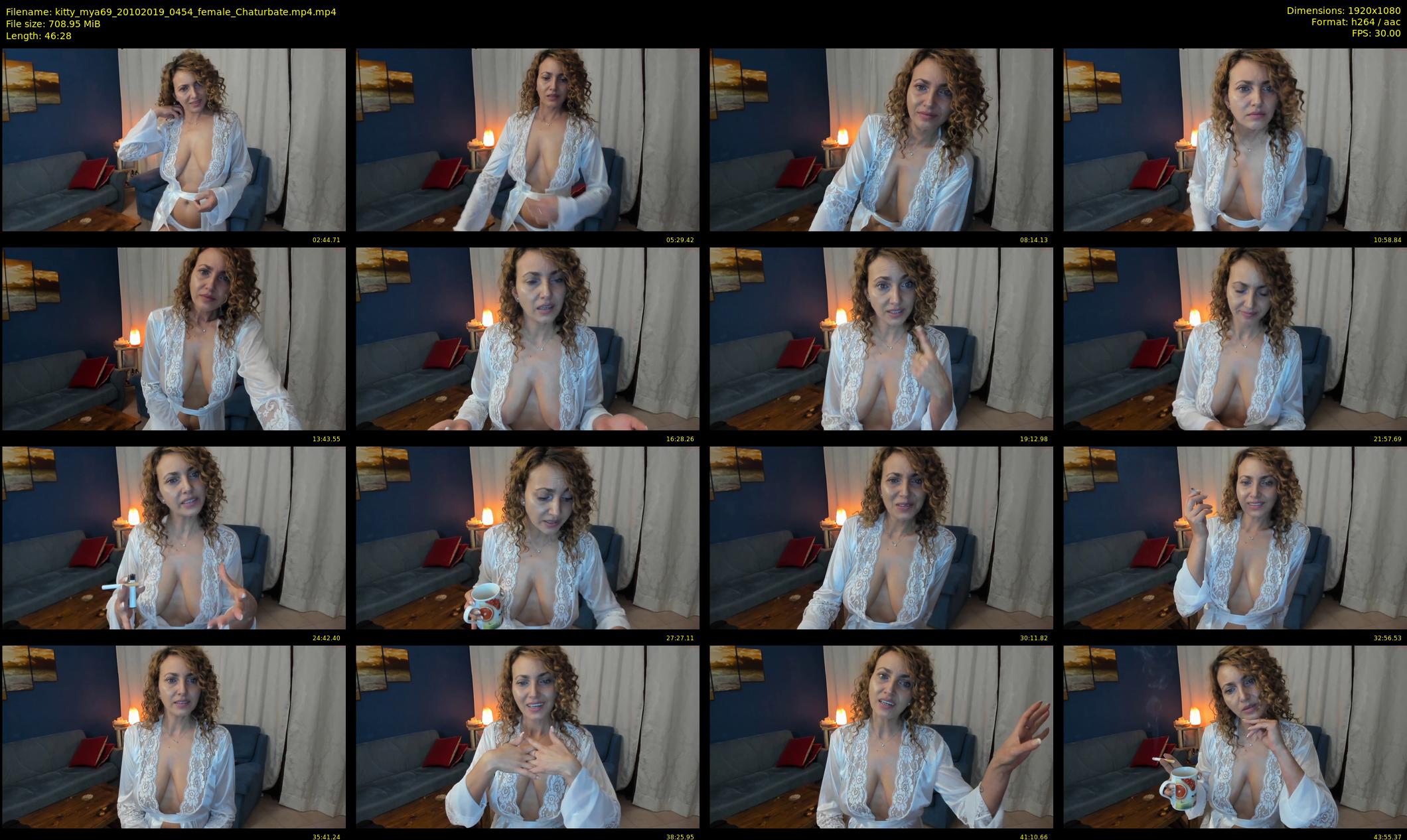 kitty_mya69 — 47 minute Chaturbate female cam show recording, 1080p, Oct 20, 2019