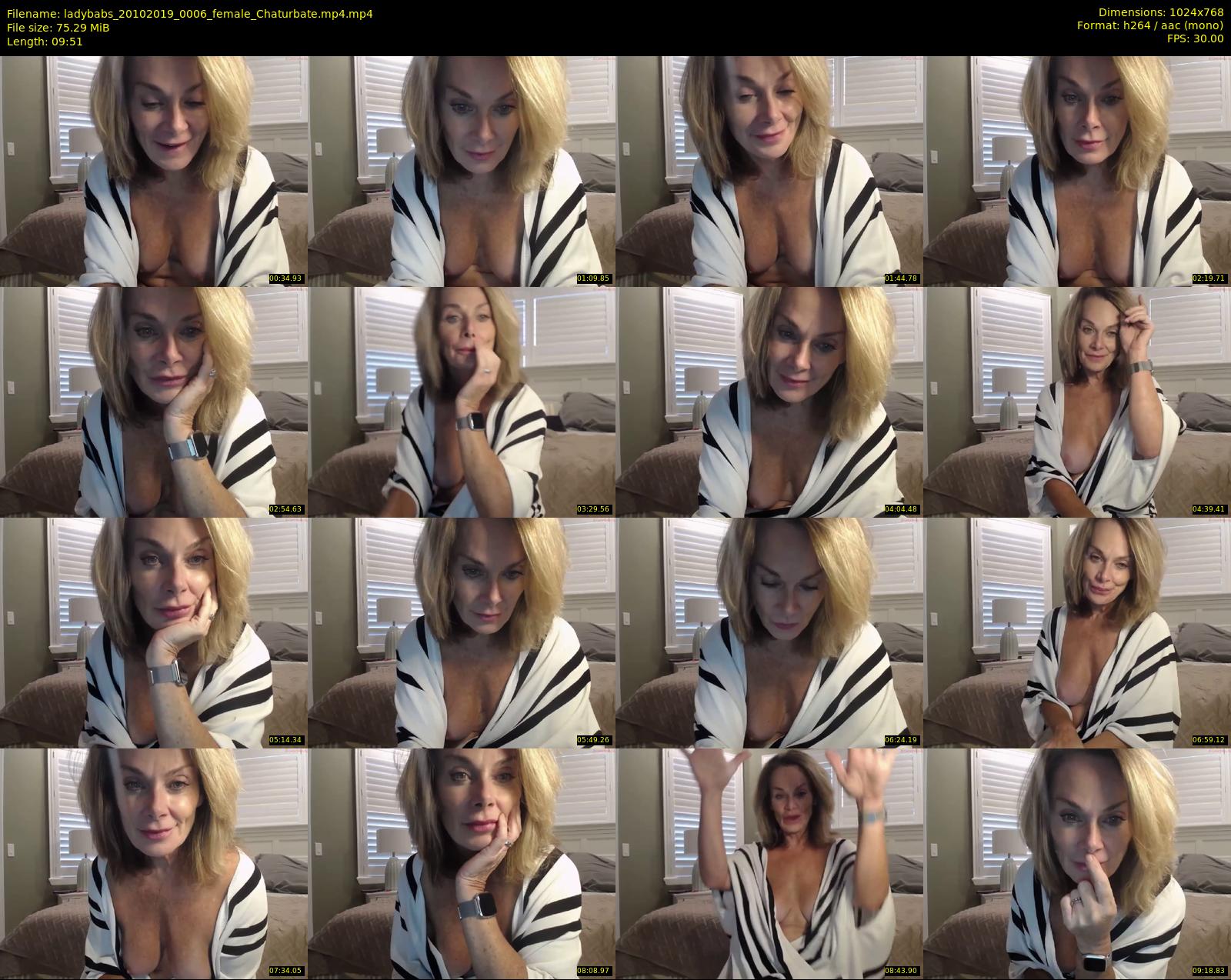 ladybabs — 10 minute Chaturbate female cam show recording, 720p, Oct 20, 2019