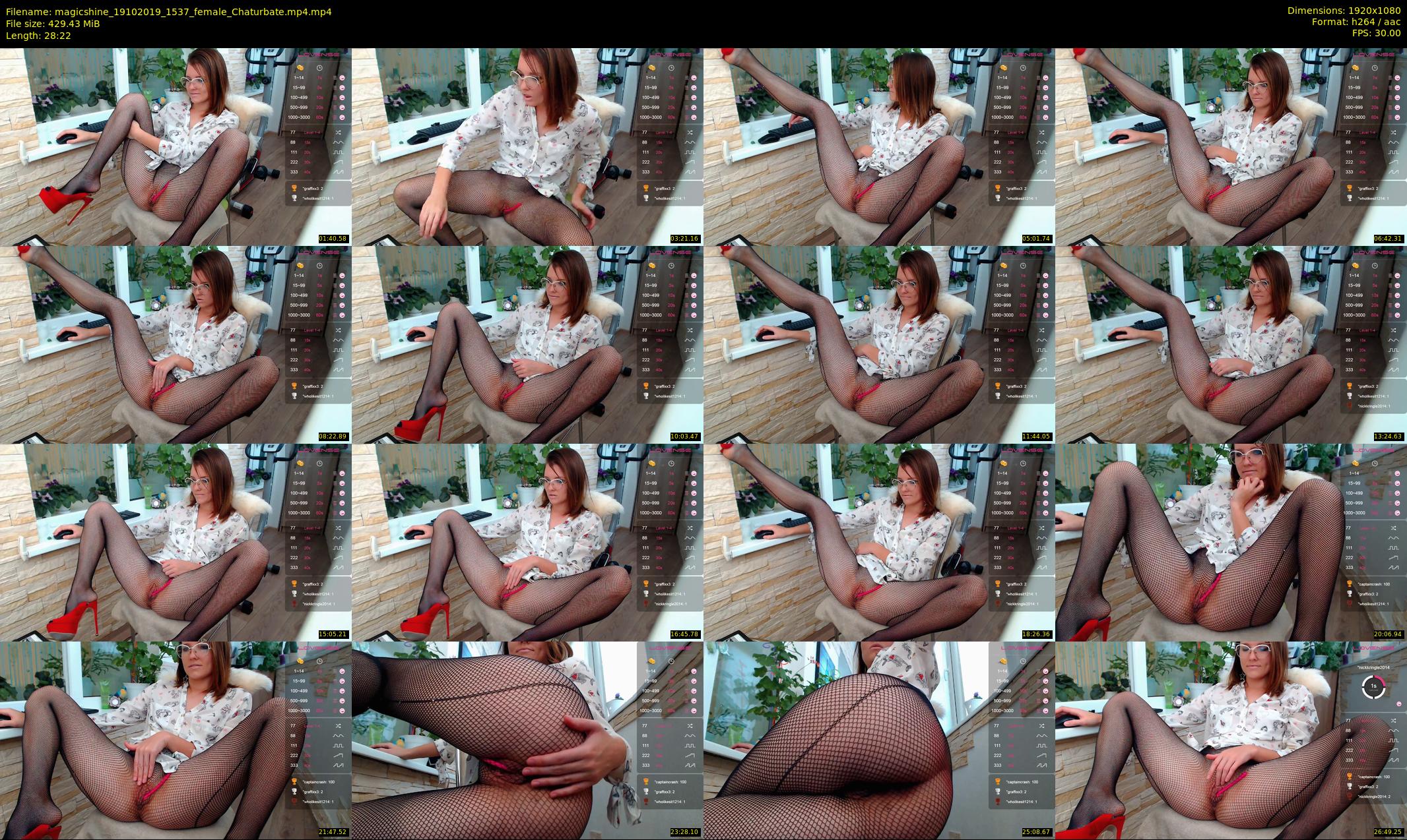 magicshine — 29 minute Chaturbate female cam show recording, 1080p, Oct 19, 2019