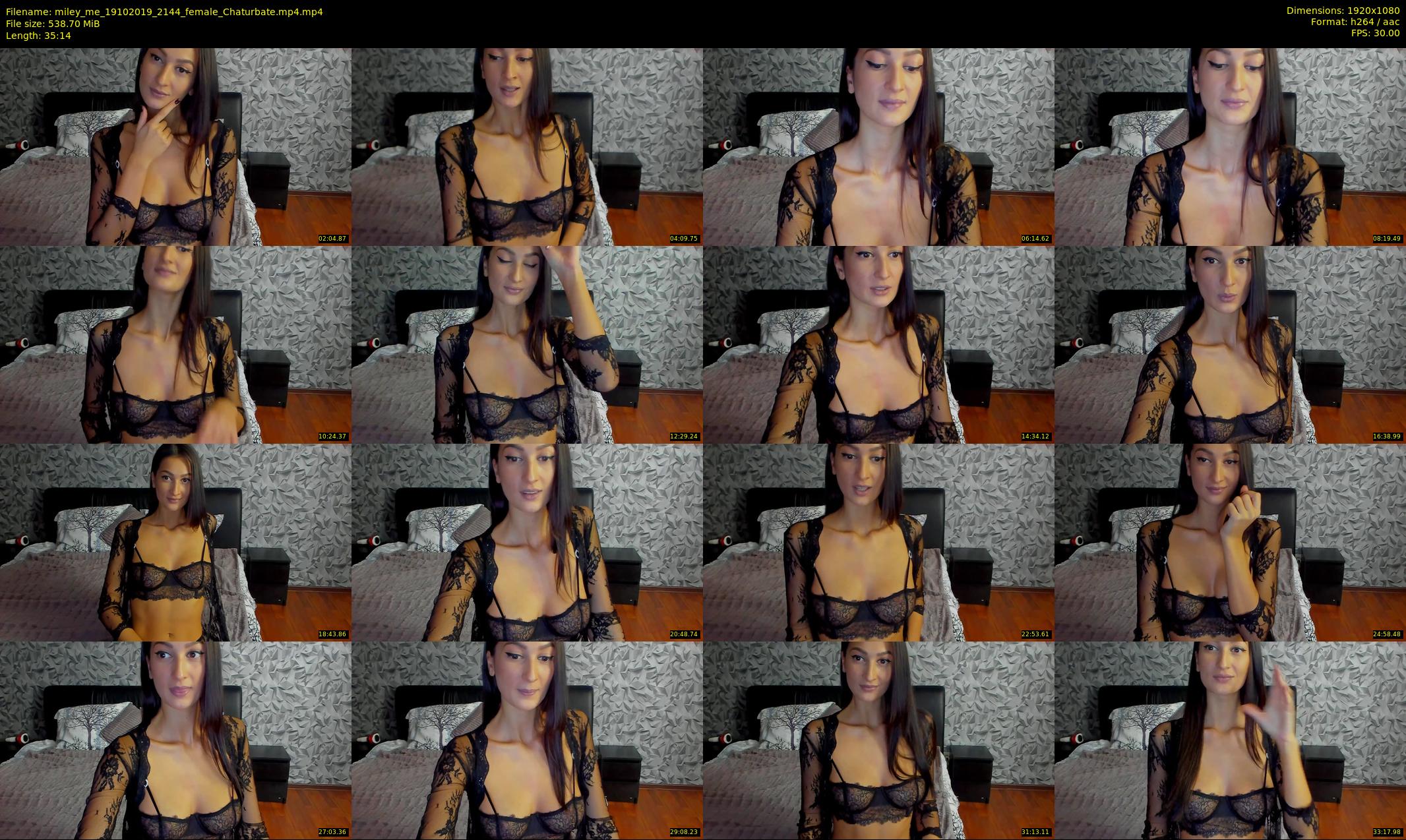 miley_me — 36 minute Chaturbate female cam show recording, 1080p, Oct 19, 2019