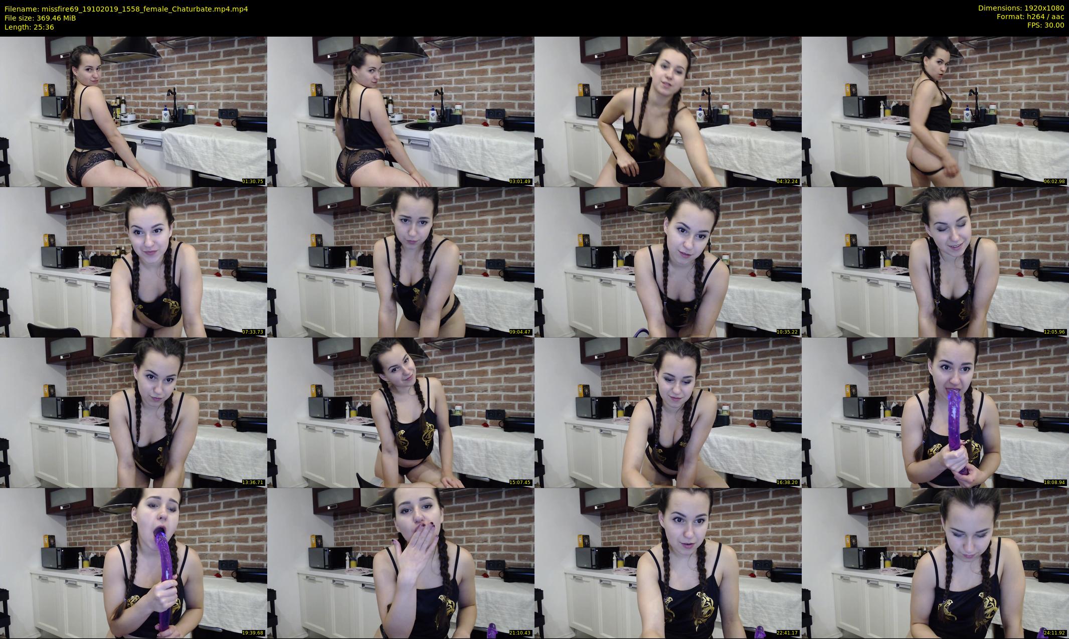 missfire69 — 26 minute Chaturbate female cam show recording, 1080p, Oct 19, 2019