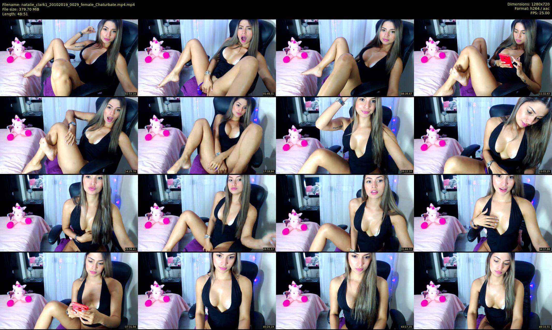 natalie_clark1 — 49 minute Chaturbate female cam show recording, 720p, Oct 20, 2019