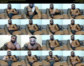 omar_xoxo — 80 minute Chaturbate male cam show recording, 480p, Oct 19, 2019