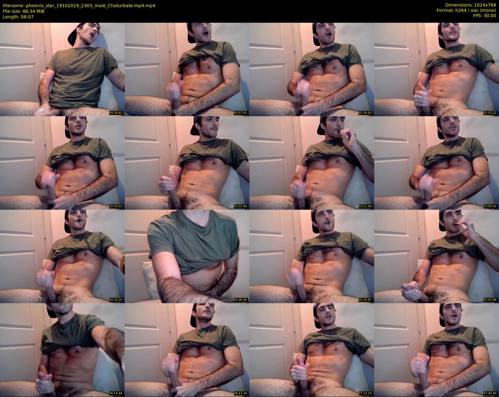 phoenix_star — 9 minute Chaturbate male cam show recording, 720p, Oct 19, 2019