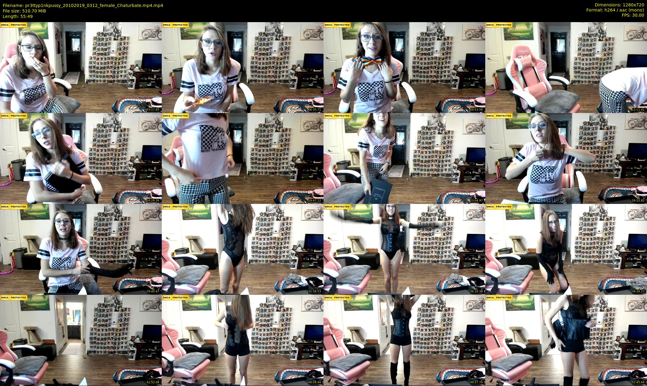pr3ttyp1nkpussy — 56 minute Chaturbate couple cam show recording, 720p, Oct 20, 2019