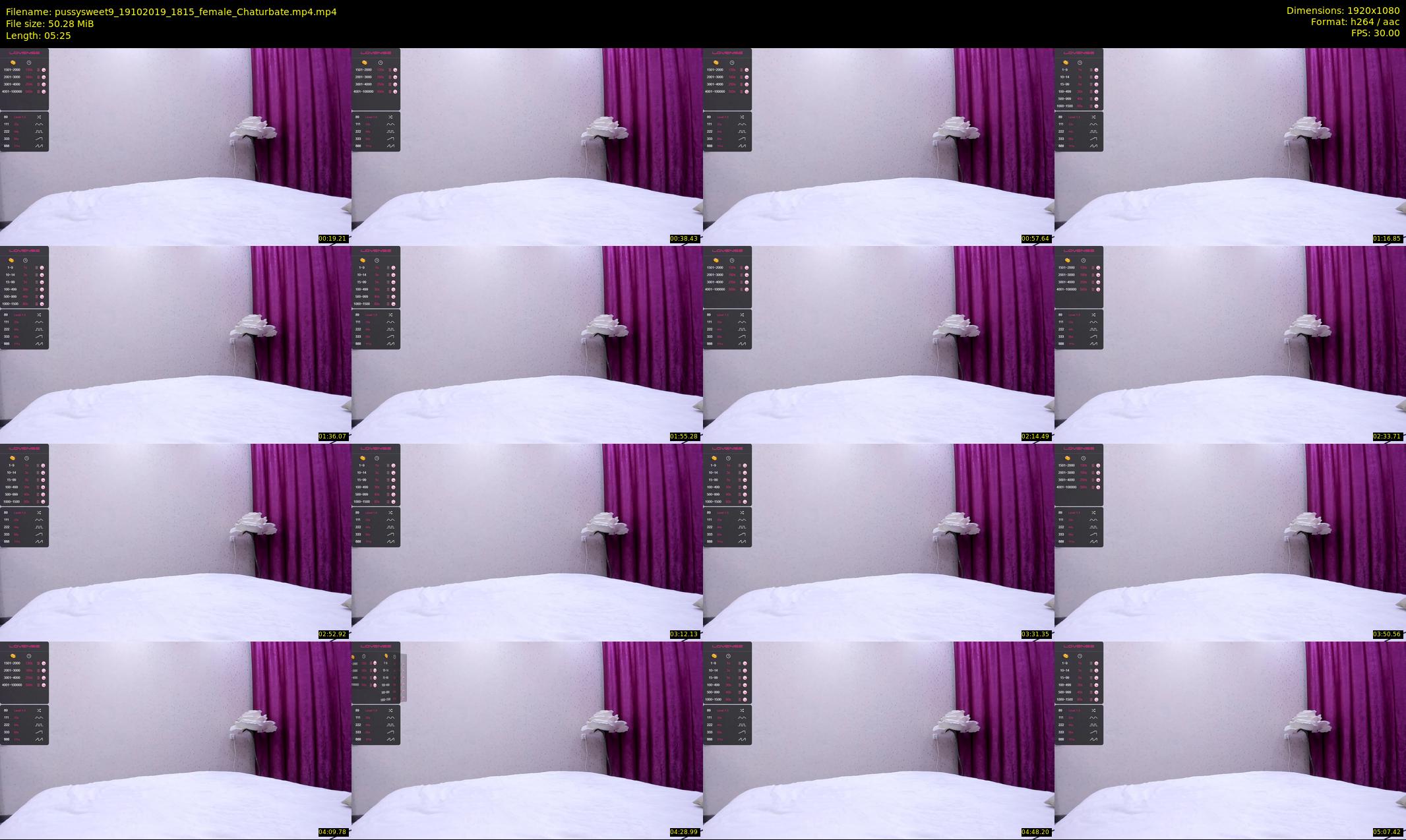 pussysweet9 — 6 minute Chaturbate female cam show recording, 1080p, Oct 19, 2019