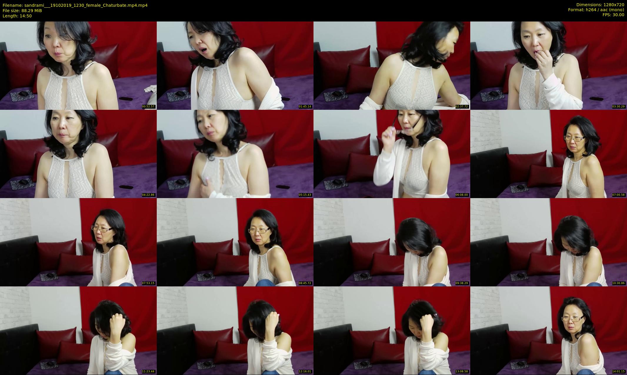 sandrami__ — 15 minute Chaturbate female cam show recording, 720p, Oct 19, 2019