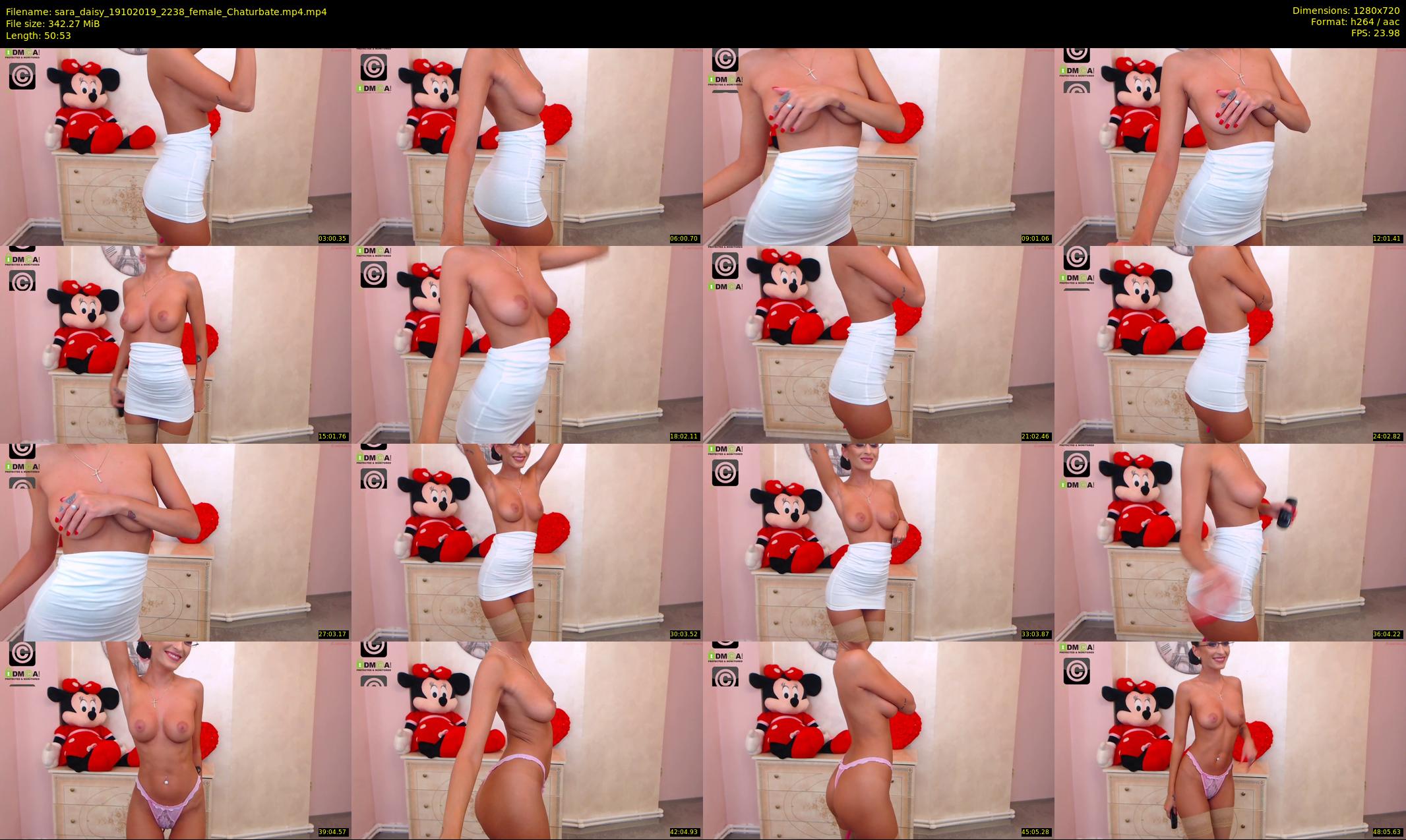 sara_daisy — 51 minute Chaturbate female cam show recording, 720p, Oct 19, 2019