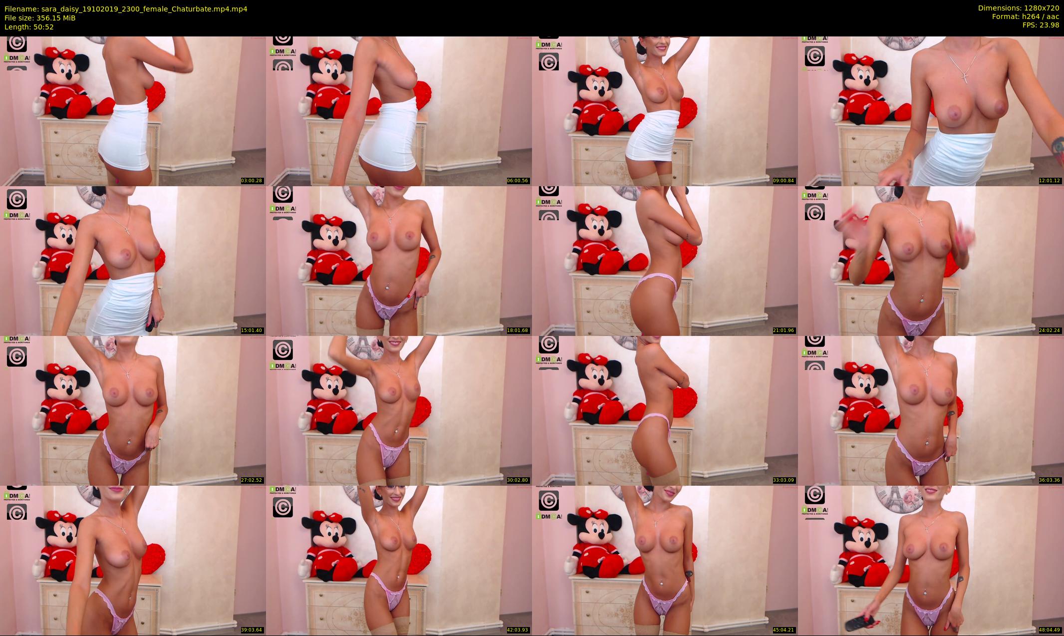 sara_daisy — 51 minute Chaturbate female cam show recording, 720p, Oct 19, 2019