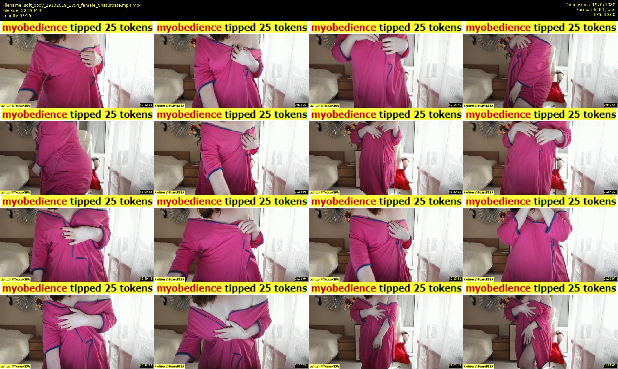 soft_body — 4 minute Chaturbate female cam show recording, 1080p, Oct 19, 2019