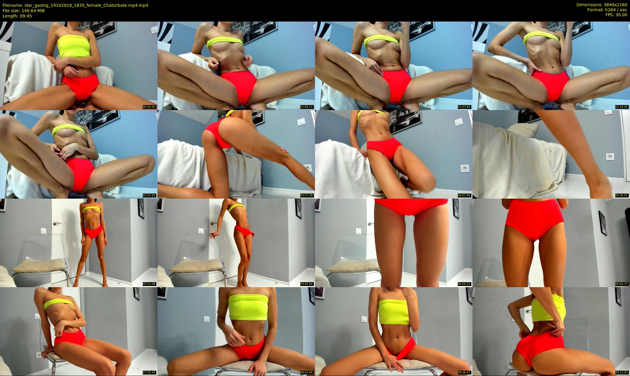 star_gazing — 10 minute Chaturbate female cam show recording, 4K, Oct 19, 2019