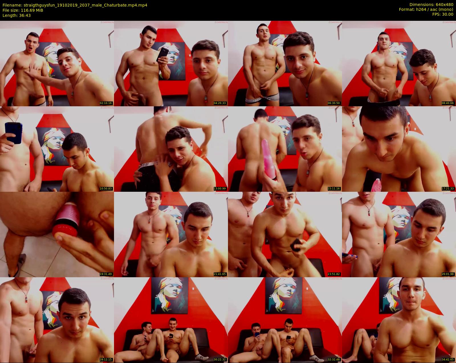 straigthguysfun — 37 minute Chaturbate male cam show recording, 480p, Oct 19, 2019