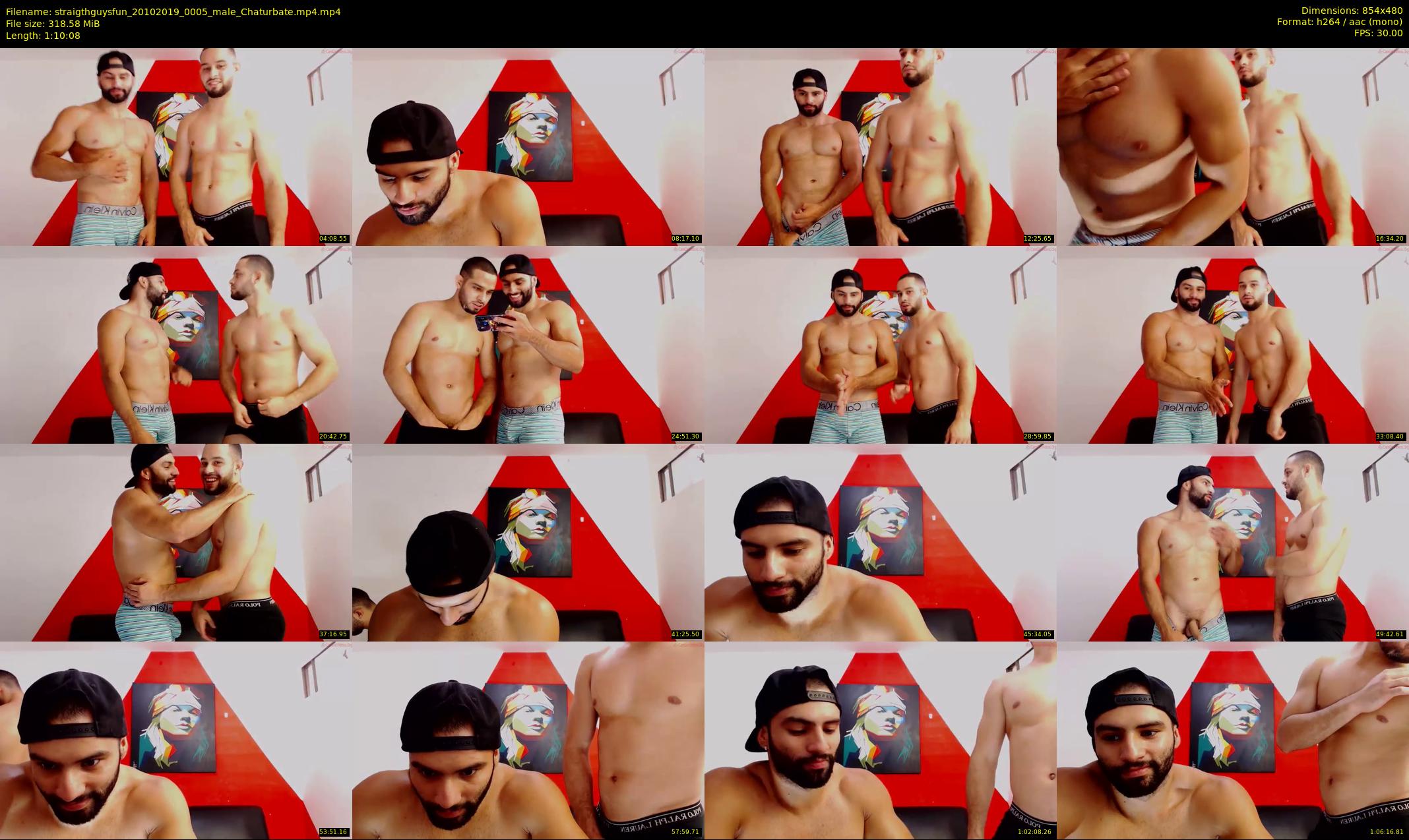 straigthguysfun — 71 minute Chaturbate male cam show recording, 480p, Oct 20, 2019