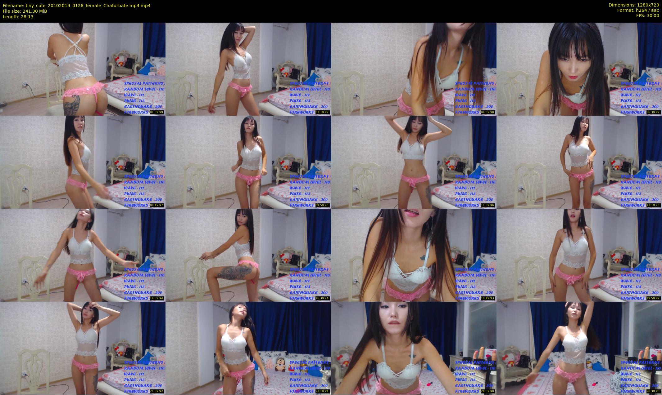 tiny_cute — 29 minute Chaturbate female cam show recording, 720p, Oct 20, 2019