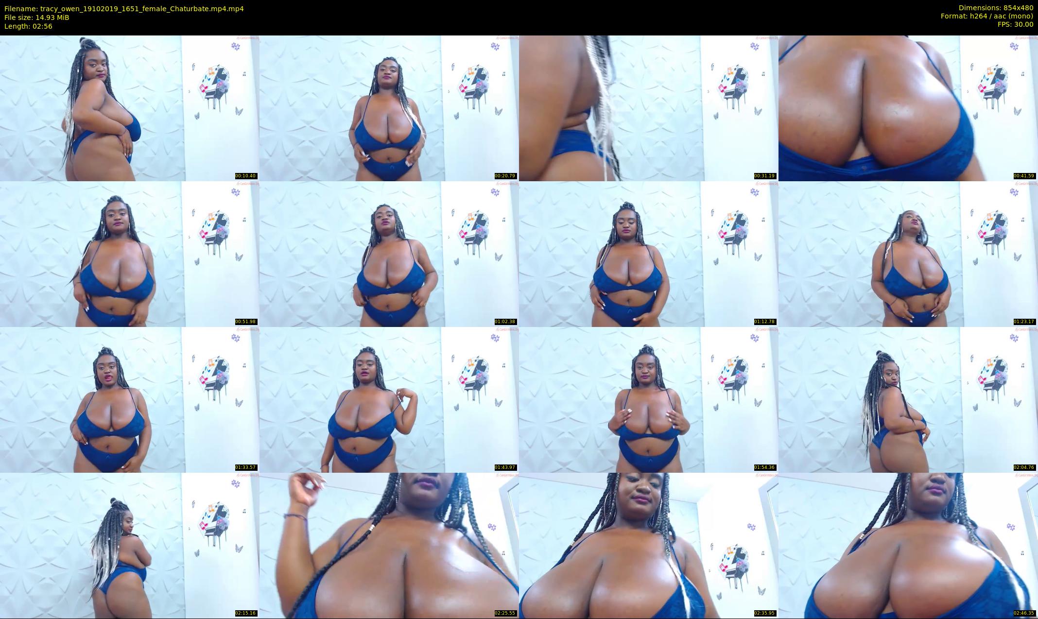 tracy_owen — 3 minute Chaturbate female cam show recording, 480p, Oct 19, 2019