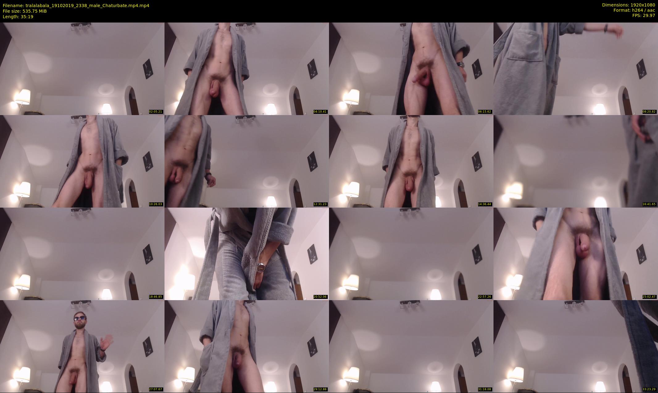 tralalabala — 36 minute Chaturbate male cam show recording, 1080p, Oct 19, 2019