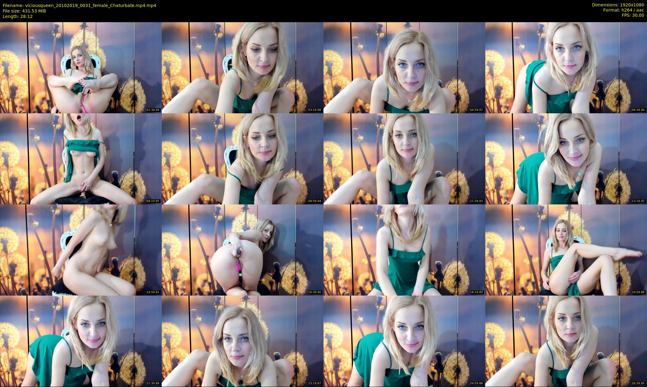 viciousqueen — 29 minute Chaturbate female cam show recording, 1080p, Oct 20, 2019