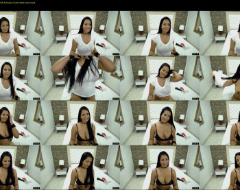 zamarahot — 13 minute Chaturbate female cam show recording, 720p, Oct 19, 2019
