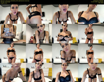 Alenaxoxo — 25 minute MyFreeCams cam show recording, 480p, Oct 20, 2019