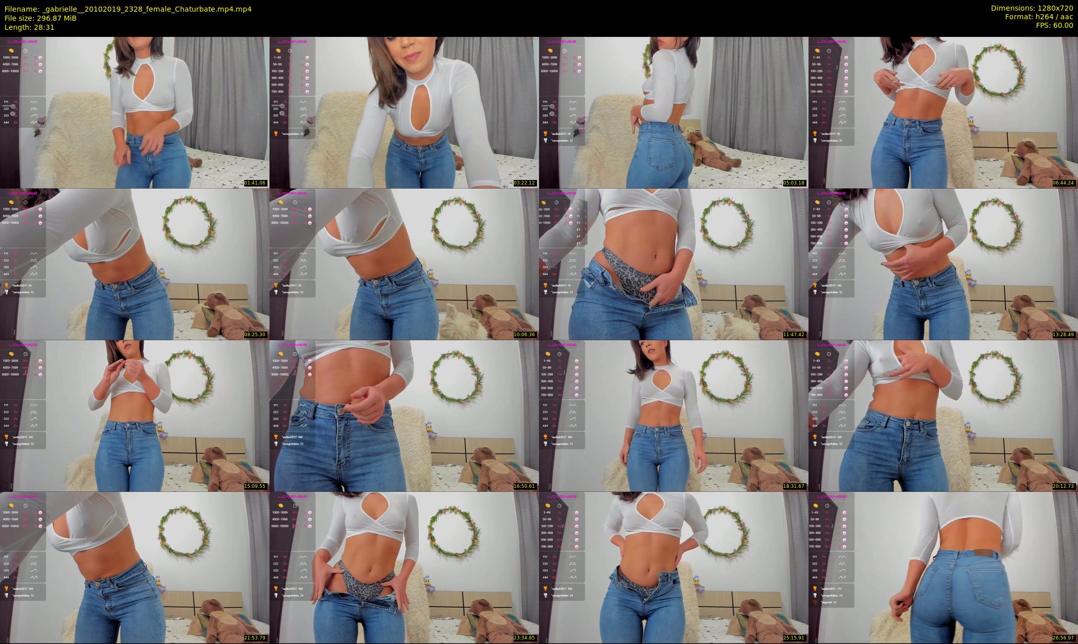 _gabrielle_ — 29 minute Chaturbate female cam show recording, 720p, Oct 20, 2019