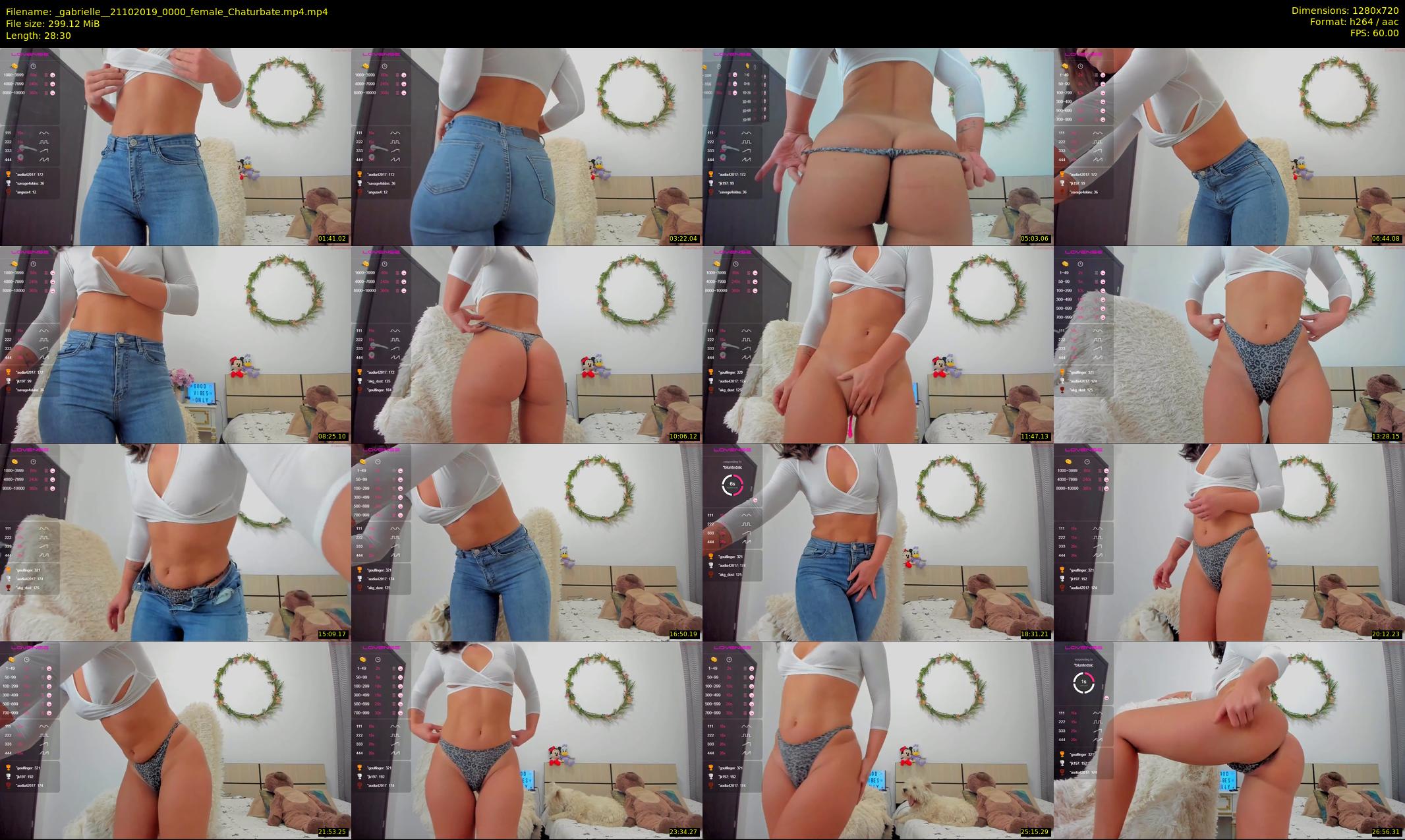 _gabrielle_ — 29 minute Chaturbate female cam show recording, 720p, Oct 21, 2019