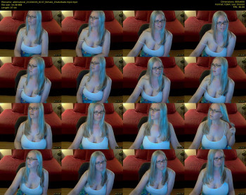 abbinatural — 8 minute Chaturbate female cam show recording, 480p, Oct 21, 2019