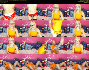 agatafox — 21 minute Chaturbate female cam show recording, 480p, Oct 20, 2019