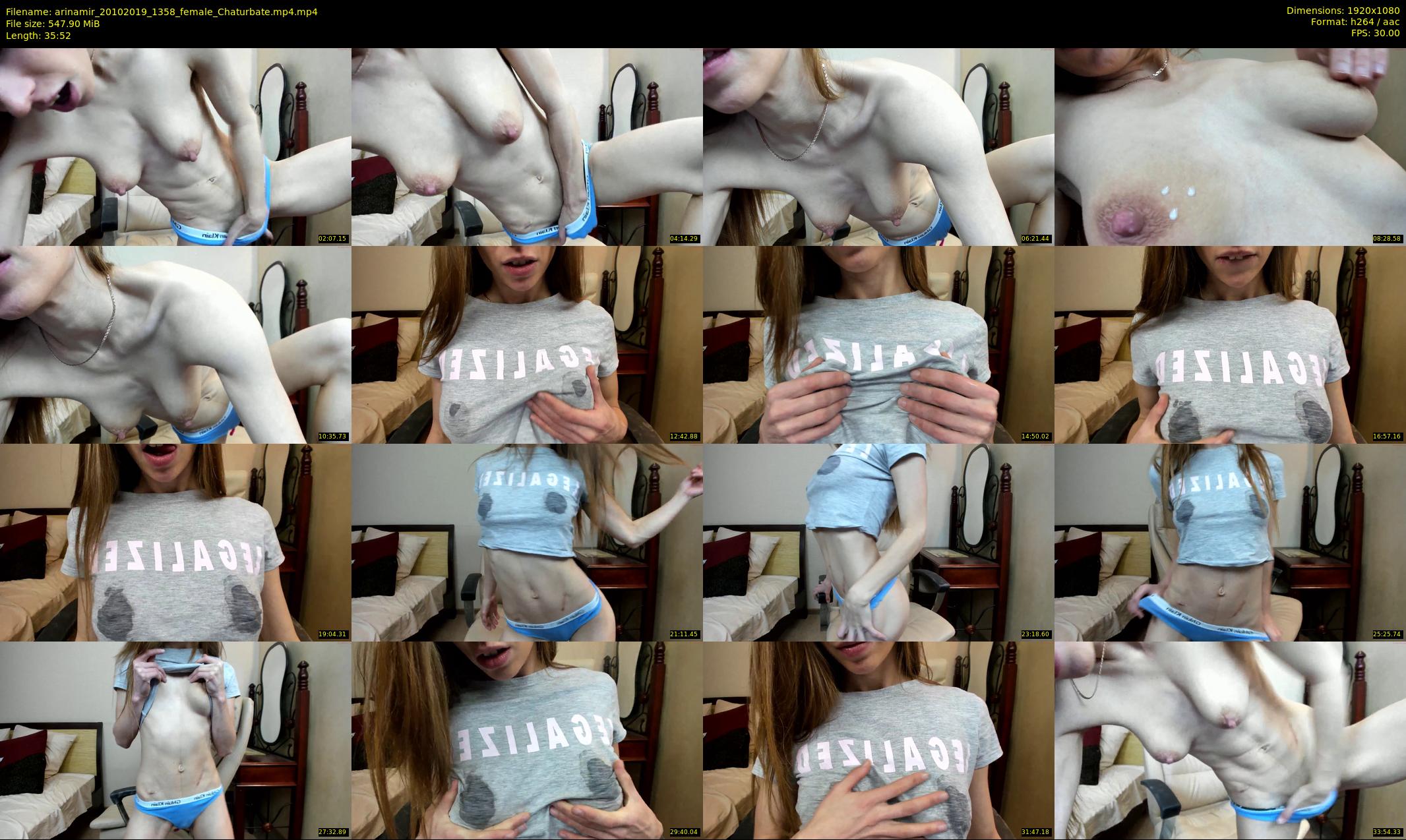 arinamir — 36 minute Chaturbate female cam show recording, 1080p, Oct 20, 2019