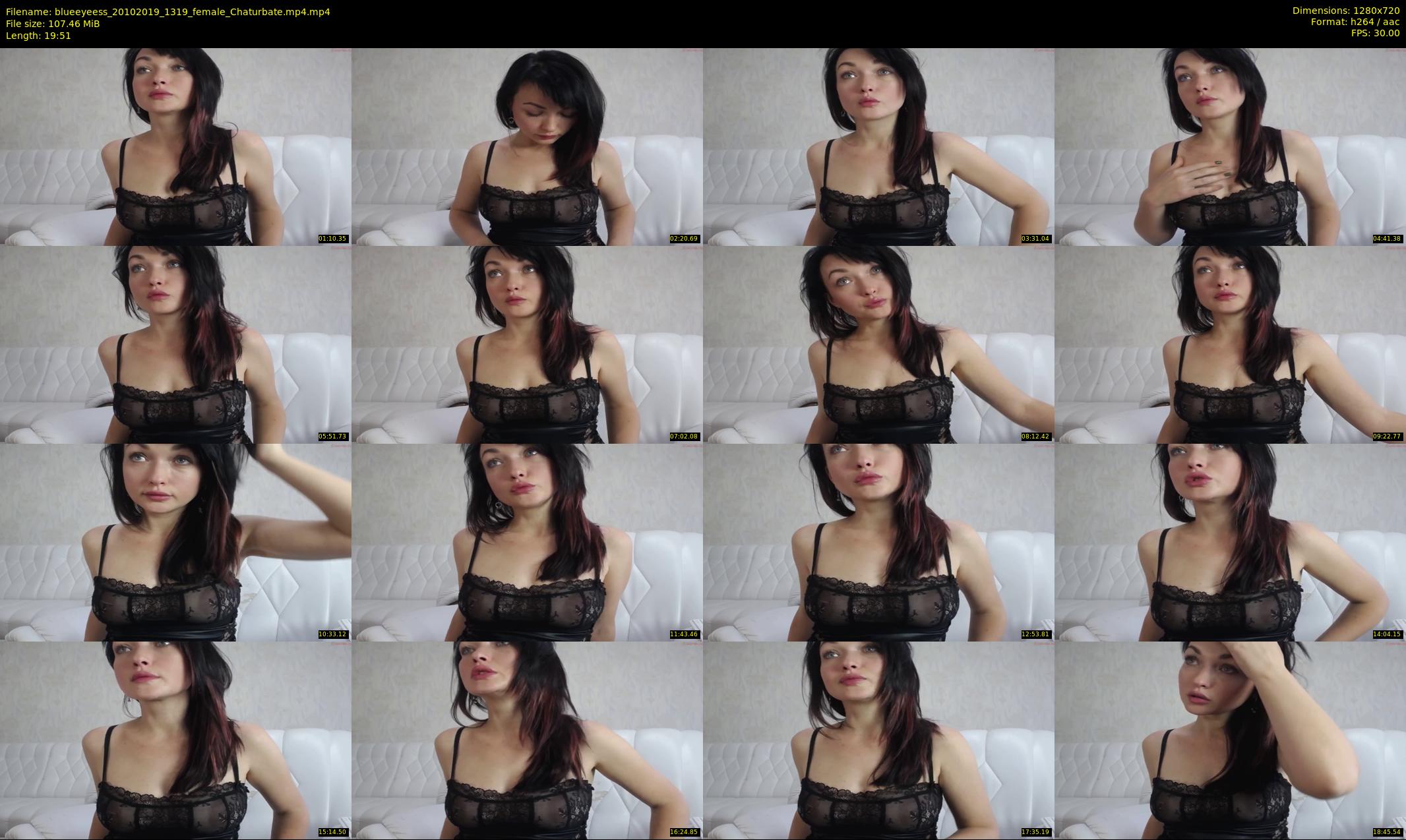 blueeyeess — 20 minute Chaturbate female cam show recording, 720p, Oct 20, 2019