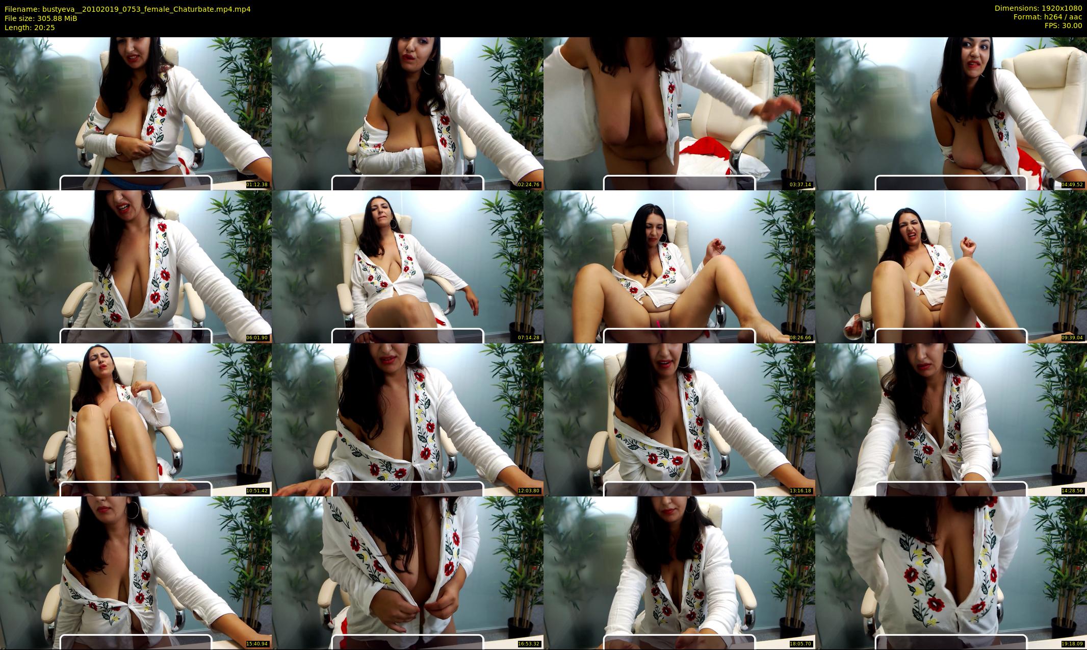 bustyeva_ — 21 minute Chaturbate female cam show recording, 1080p, Oct 20, 2019