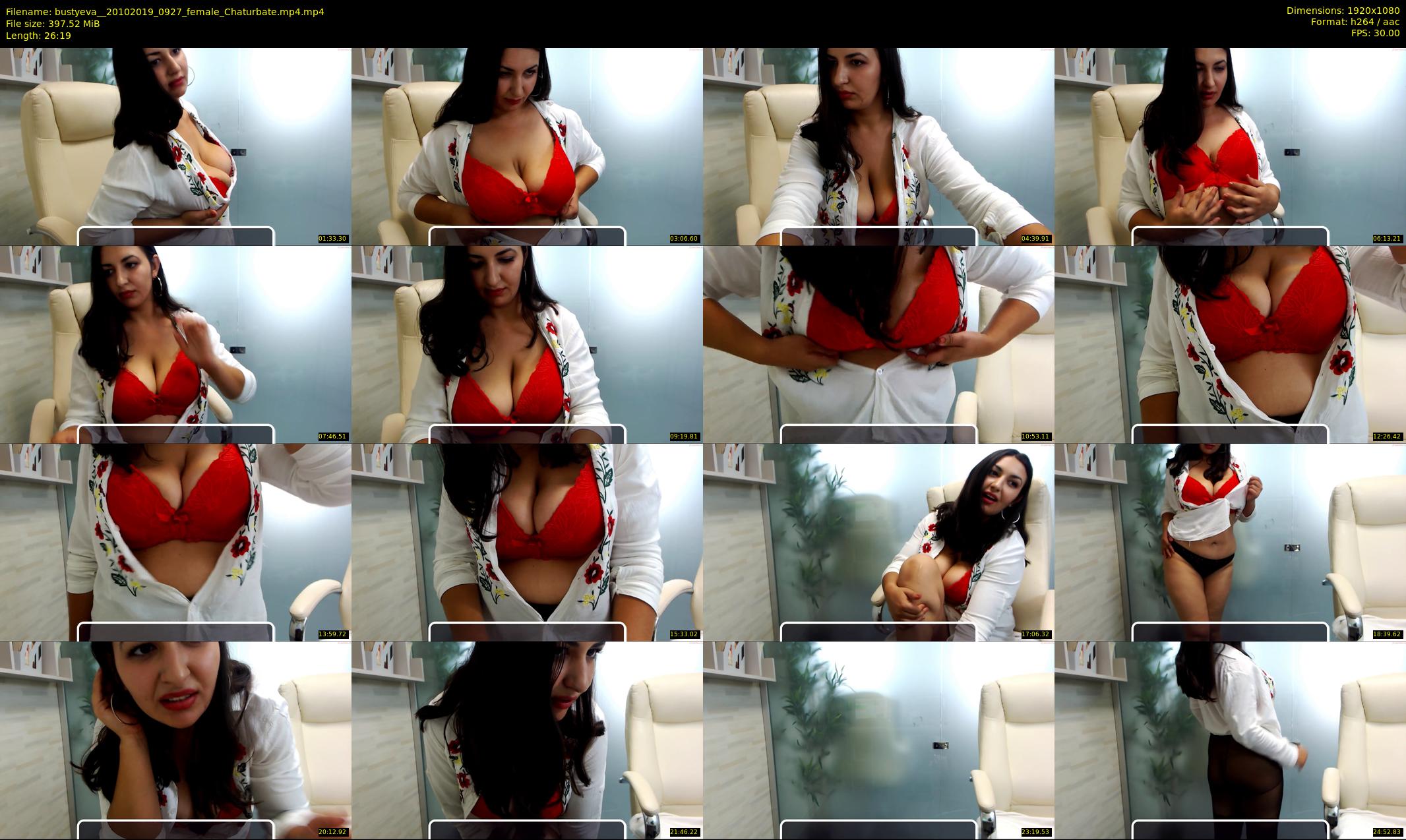 bustyeva_ — 27 minute Chaturbate female cam show recording, 1080p, Oct 20, 2019