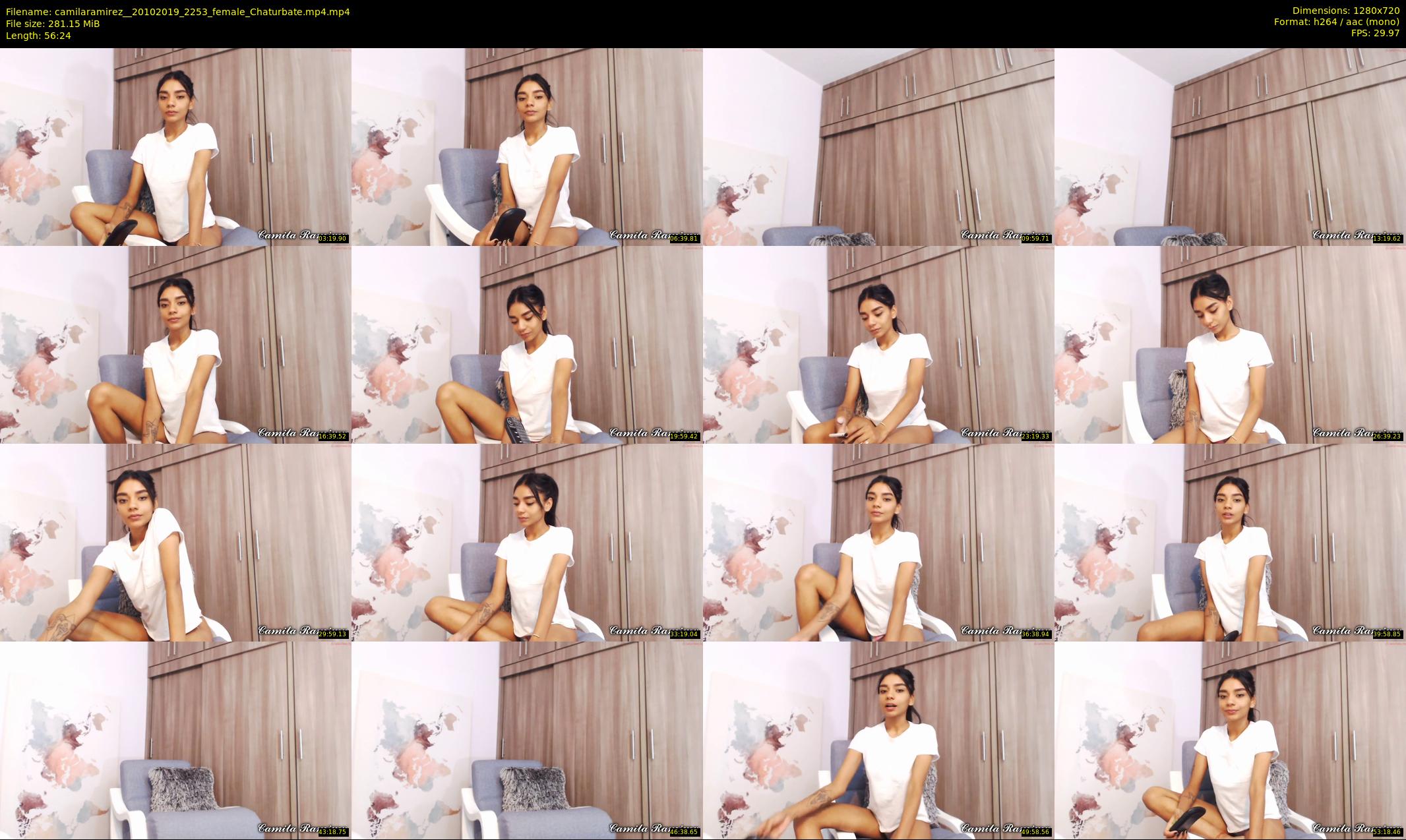 camilaramirez_ — 57 minute Chaturbate female cam show recording, 720p, Oct 20, 2019
