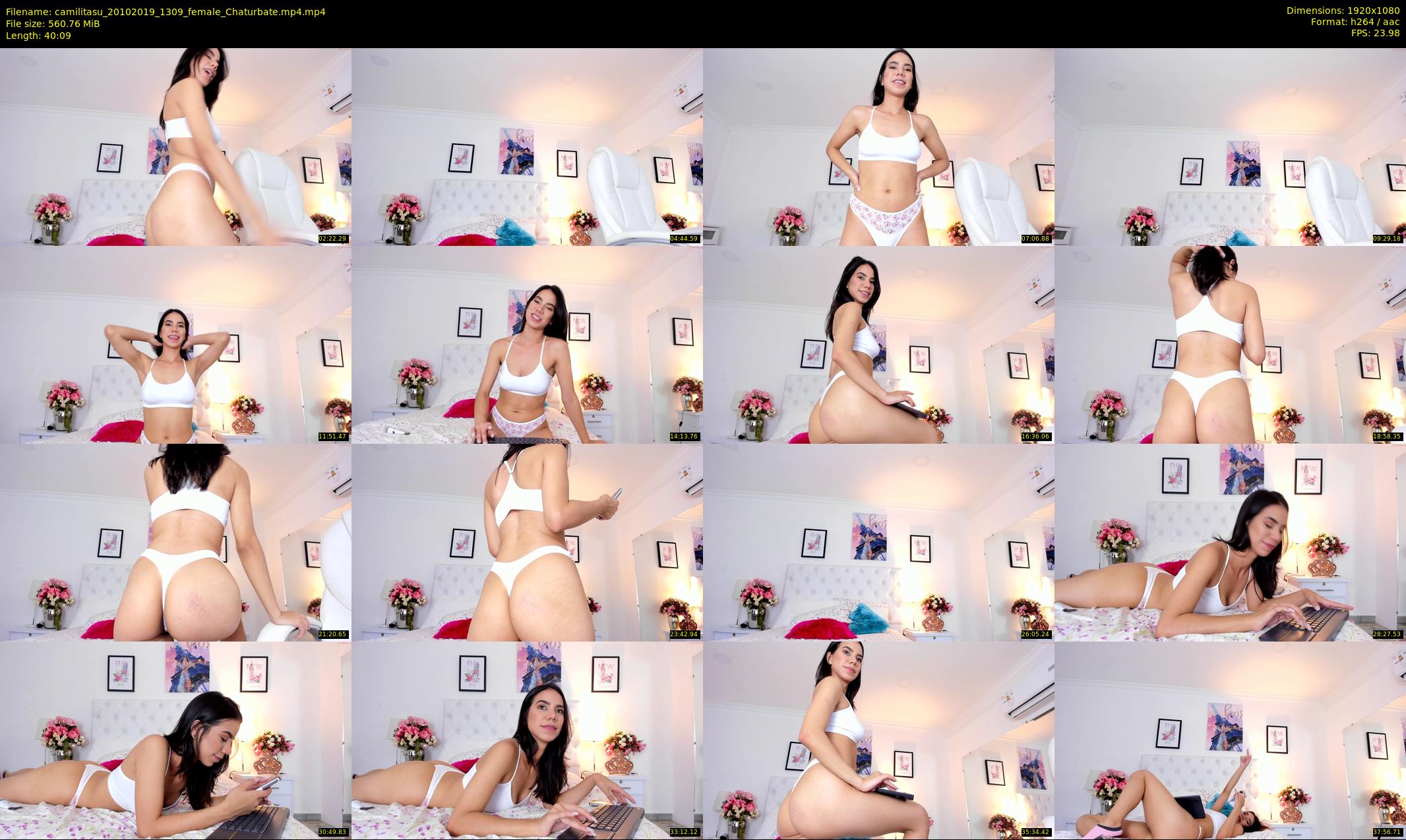 camilitasu — 41 minute Chaturbate female cam show recording, 1080p, Oct 20, 2019