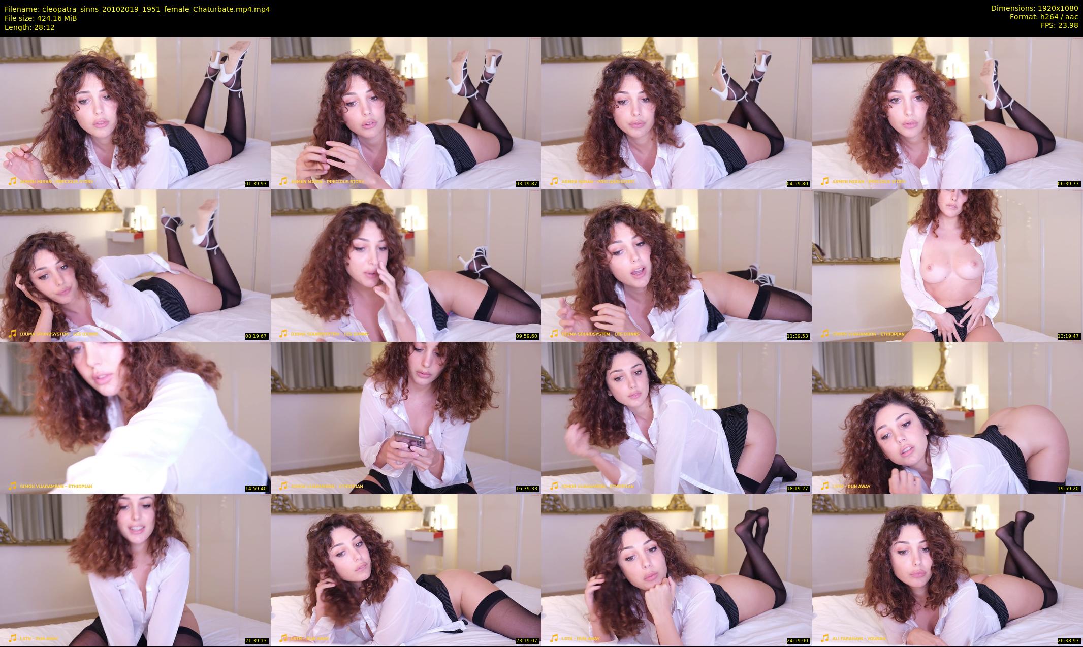 cleopatra_sinns — 29 minute Chaturbate female cam show recording, 1080p, Oct 20, 2019