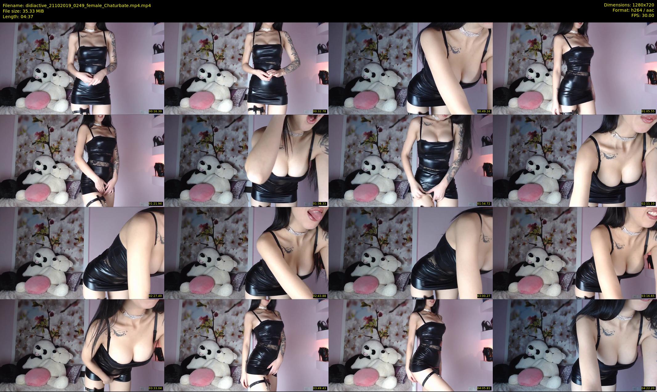 didiactive — 5 minute Chaturbate female cam show recording, 720p, Oct 21, 2019